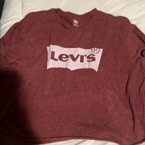 XL Levis men shirt that I cropped